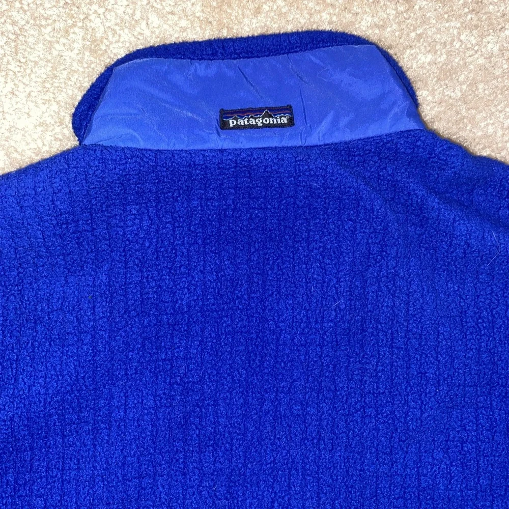 VINTAGE PATAGONIA zip up fleece, polertec, warm everyday jacket - Picture 7 of 11